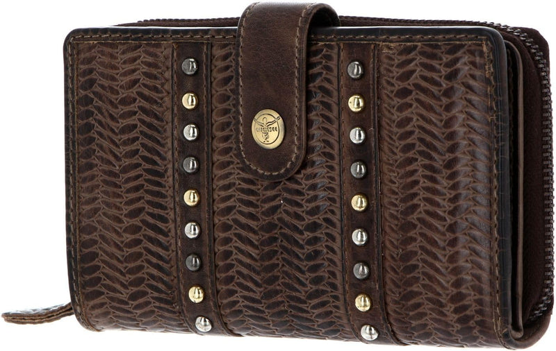 Chiemsee Geldbörse Echt Leder braun Damen - 020647 Brown, Brown