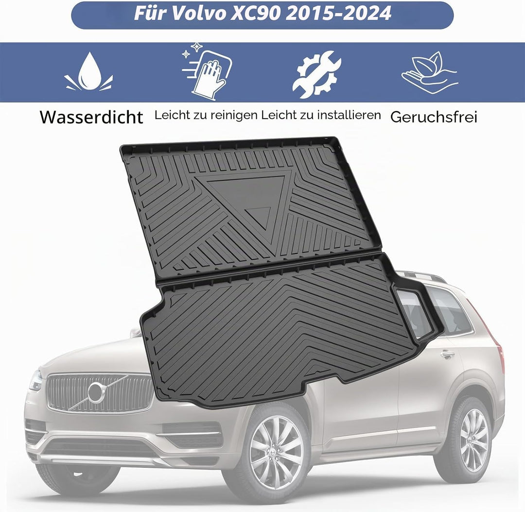 PSLER Auto Allwetter Wasserdicht Protector Pad Hinten Cargo Liner Trunk Kofferraummatte für XC90 201