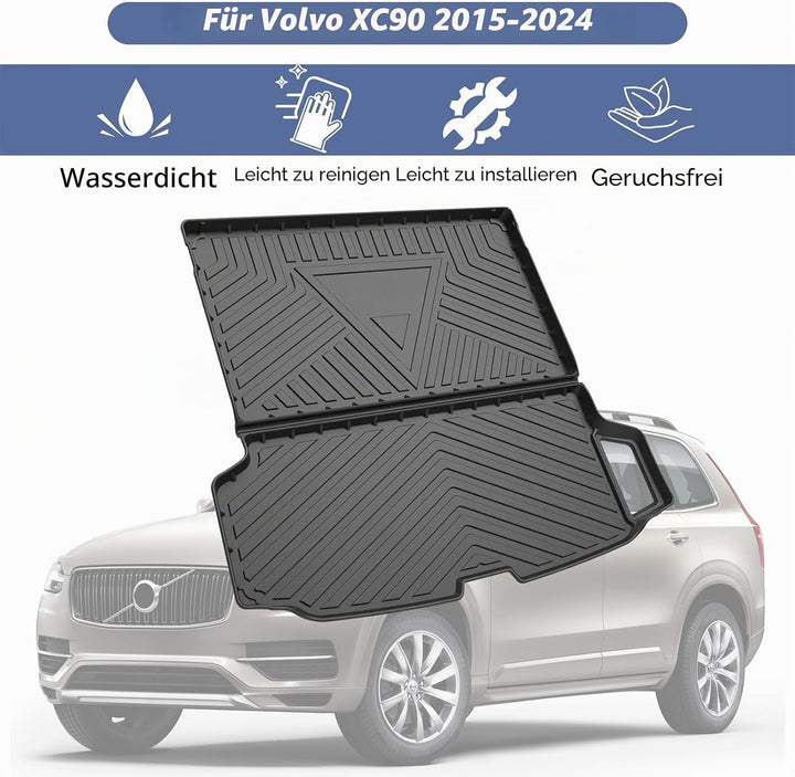 PSLER Auto Allwetter Wasserdicht Protector Pad Hinten Cargo Liner Trunk Kofferraummatte für XC90 201
