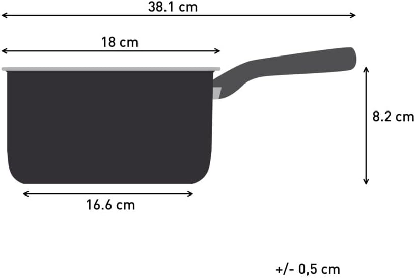TEFAL DUETTO+ G7192355 Saucepan Round Edelstahl
