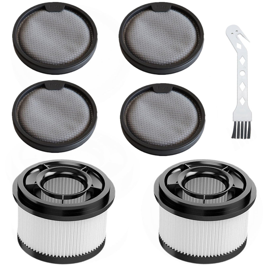 GIONAR 7 Stück Filtersätze inklusive Reinigungsbürste, Hepa Vorfilter Staubsauger für Dreame T10 / T
