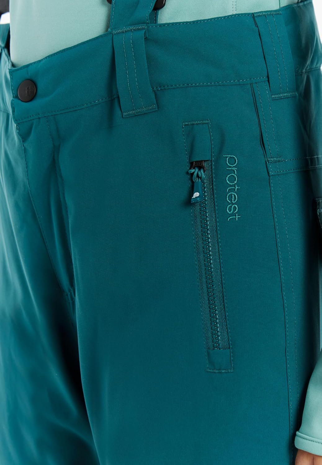 Protest Mädchen Ski- Und Snowboardhose Sunny JR 104 Rainstorm Blue, 104 Rainstorm Blue