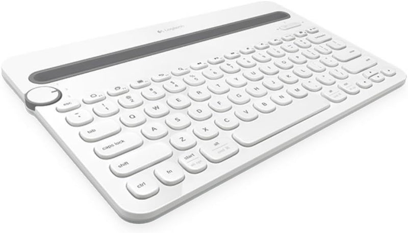 Logitech K480 Kabellose Multi-Device Tastatur für Windows, macOS, iPadOS, Android oder Chrome OS, Bl