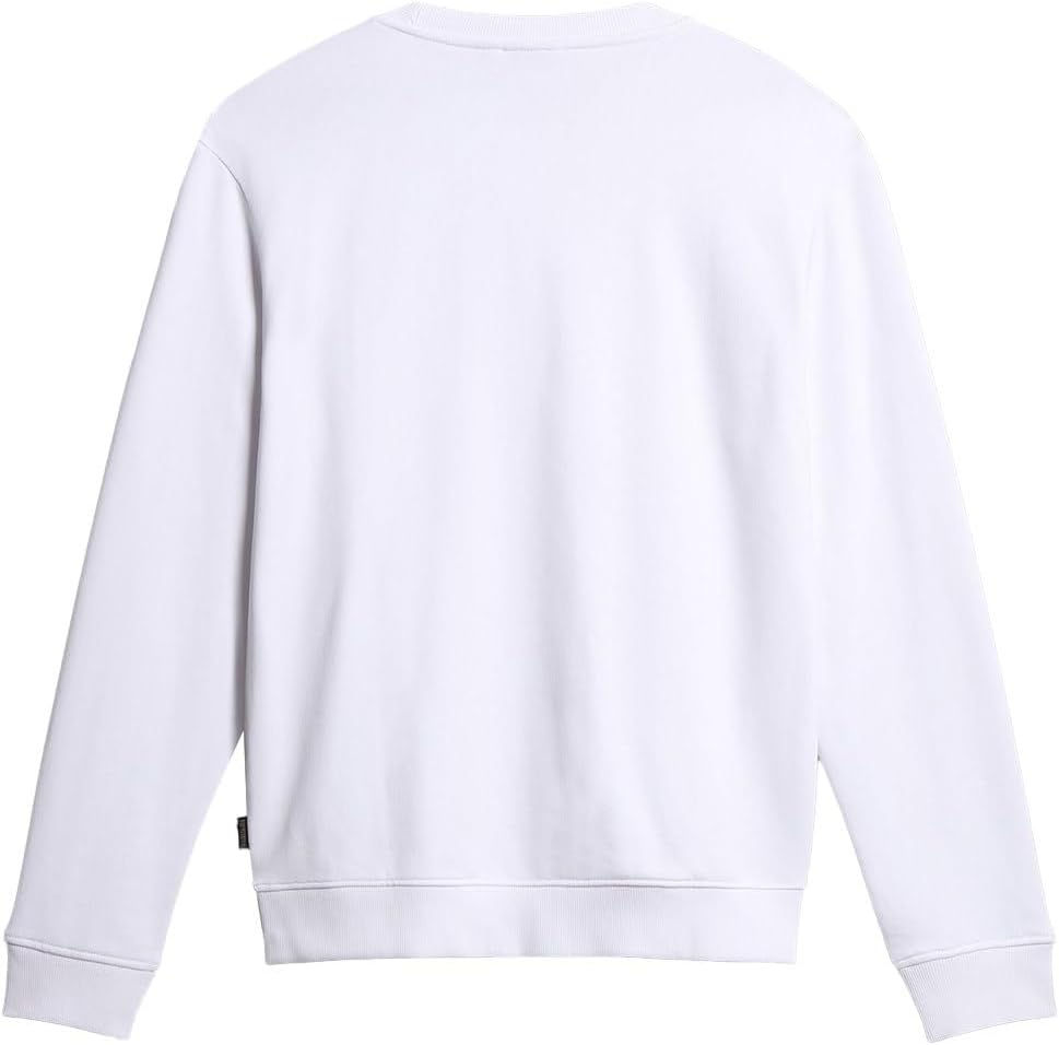 Napapijri Pullover Mann Weiss 4H890021 S Weiss, S Weiss