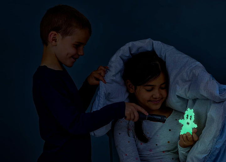 Plus-Plus - 600 Kreativ Bausteine Nachtleuchtend, Glow Medium Glow, Medium Glow