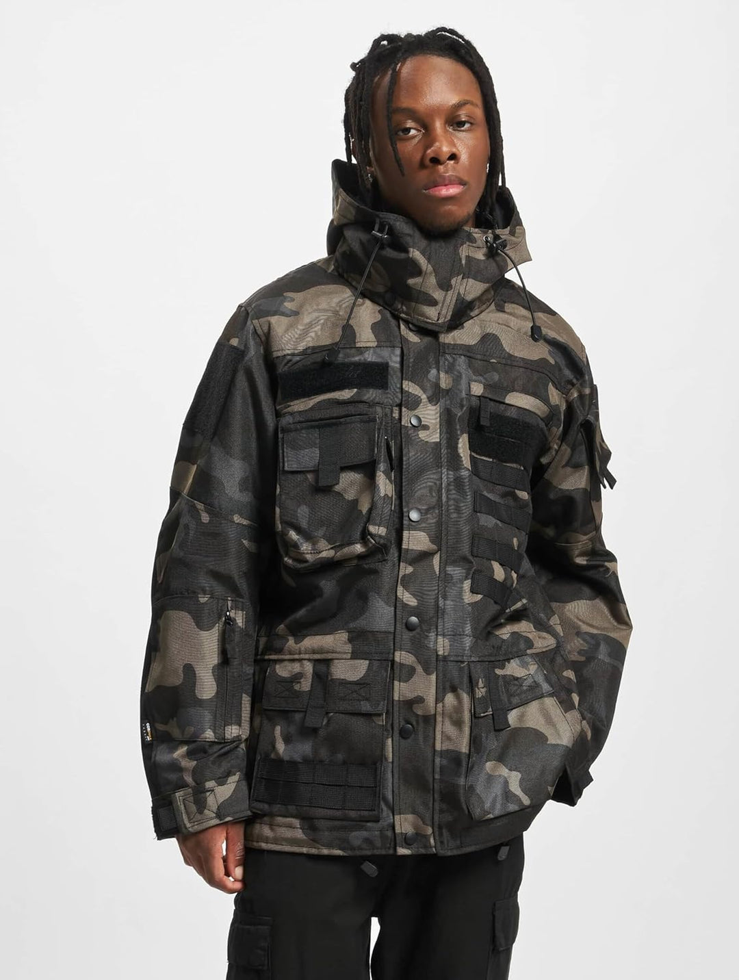 Brandit Performance Outdoor Jacket, mehrere Farbvarianten, Grössen S bis 5XL, Darkcamo