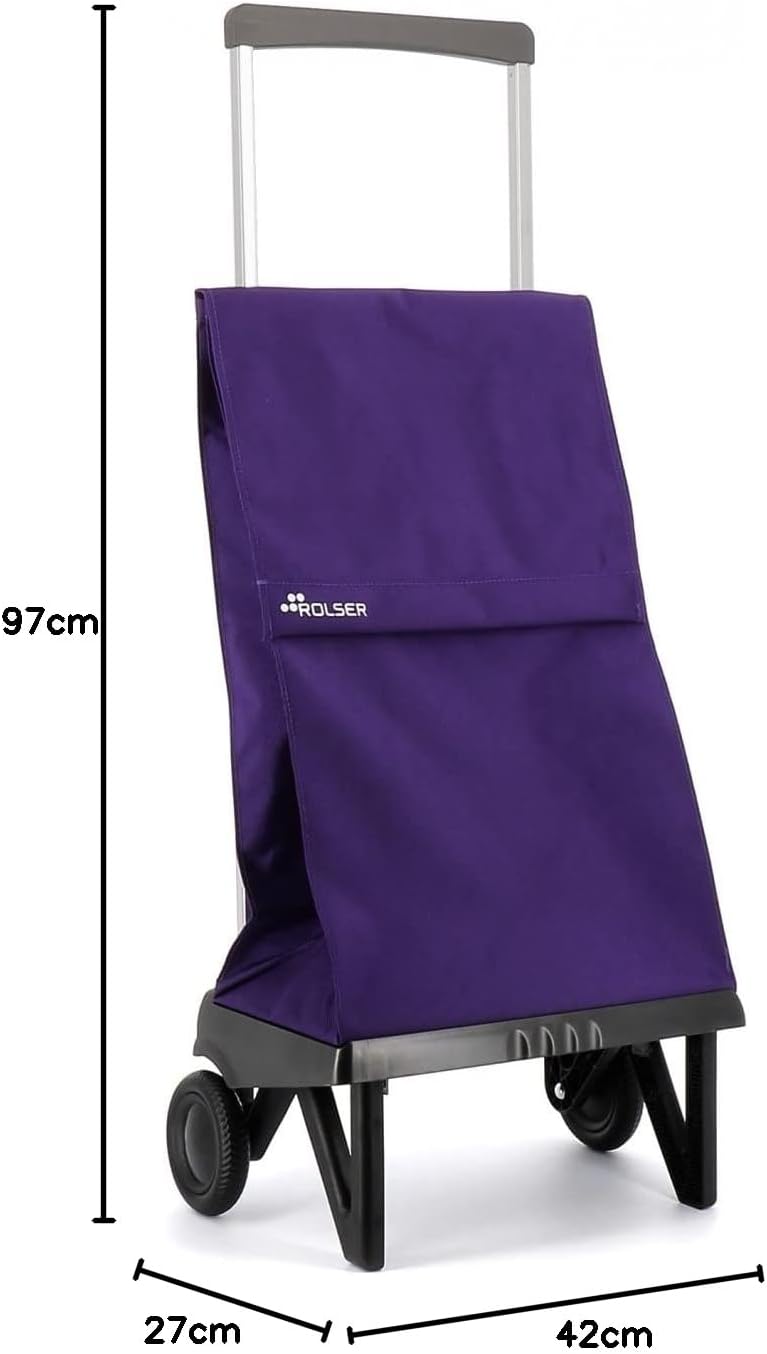 Klappbarer Einkaufstrolley Rolser Plegamatic MF 2 Räder - More, More