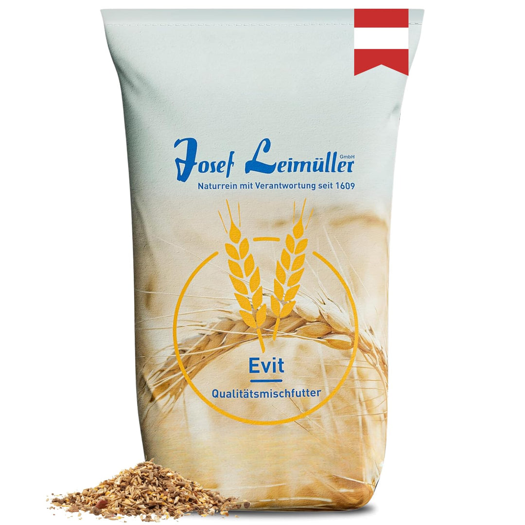 Leimüller Wildfutter 9 Powermischung 20 kg - Energiereiches Winterfutter, mit Apfeltrester - Für Rot