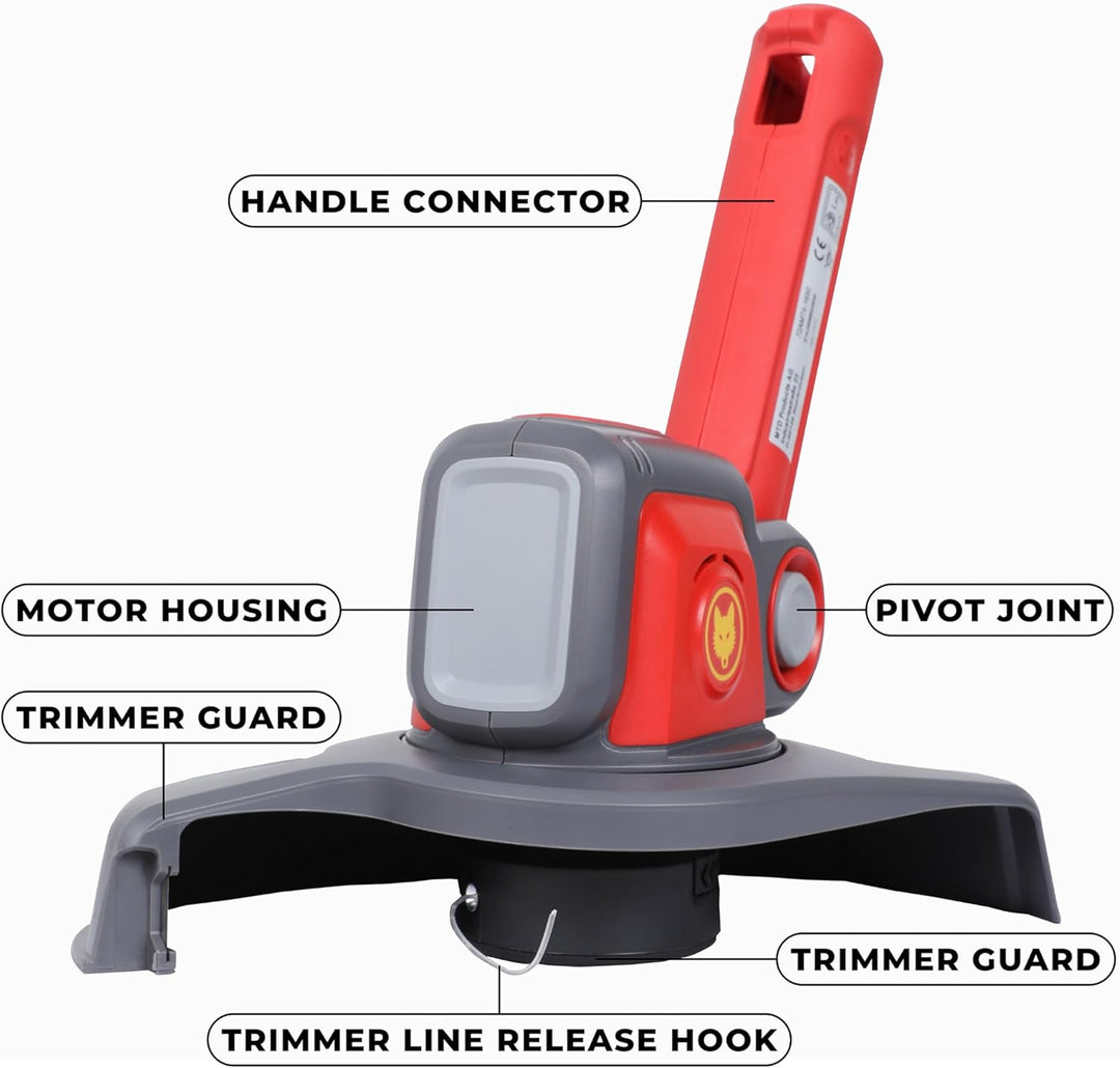 WOLF Garten | e-Multi-Star™ Fadentrimmer LT 25 eM | Leichter, robuster Trimmer mit schwenkbarem Kopf