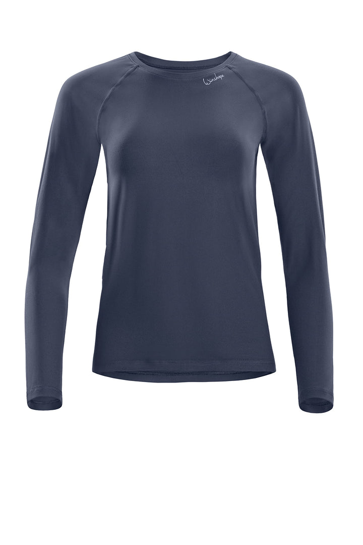 WINSHAPE Damen Damen Light and Soft Long Sleeve Top Aet118ls Yoga-Shirt (1er Pack) XS Anthrazit, XS