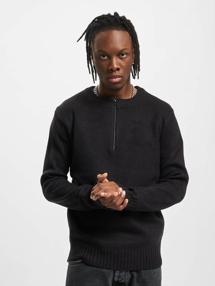 Brandit Army Pullover, Verschiedene Farbvarianten, Grössen S bis 5XL, S Schwarz