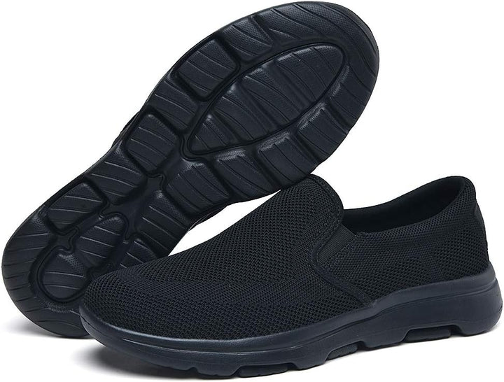 TIOSEBON Herren Slip On Loafers Bequeme Freizeitschuhe für Tennis Arbeit und Autofahren 41 EU A Alle