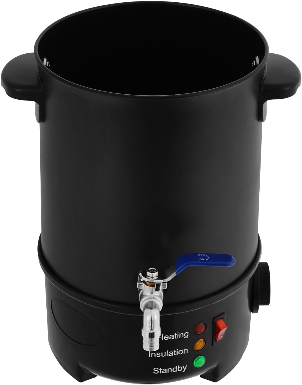 6L Wachsschmelzer, 1000W Elektrischer Wachsschmelzer mit Temperaturregelung, Grosse Wachsschmelztopf