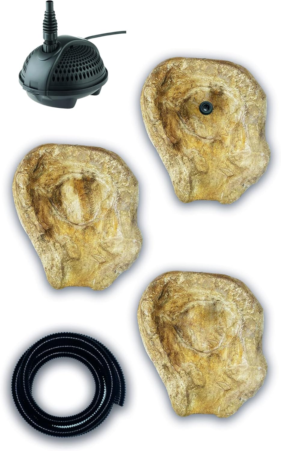 Wasserfall Eder mit Quelle Pumpe und Schlauch Bachlauf auch für den kleinen Garten