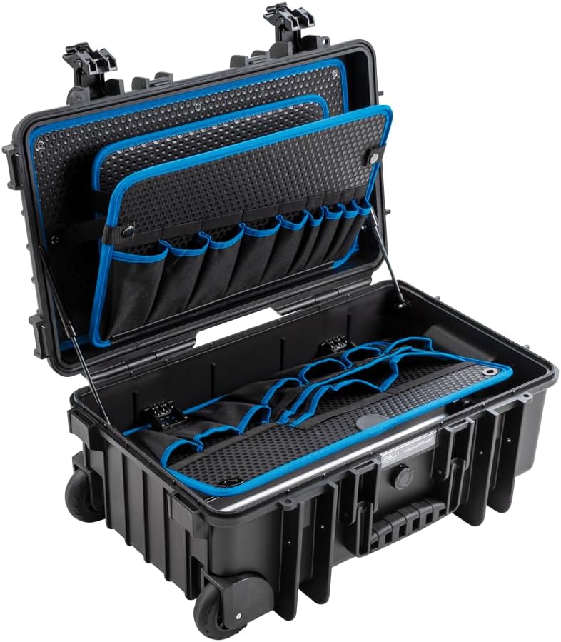B&W Werkzeugkoffer Jumbo 6600, 117.20/P-G (Lieferung erfolgt ohne Werkzeug), tool.case PP.264.PT Sch