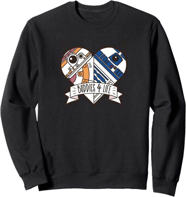Star Wars Droid BB-8 and R2-D2 Buddies 4 Life Sweatshirt