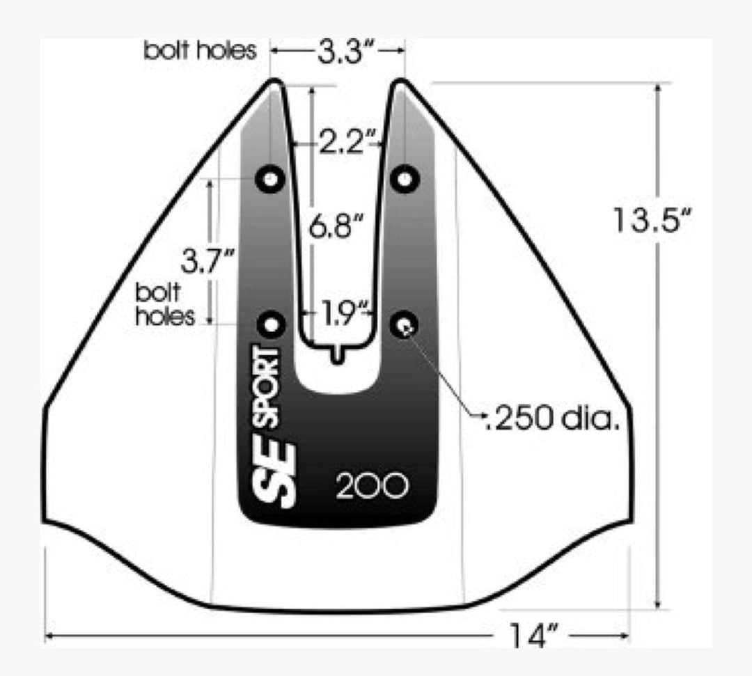 Hydrofoil SESport 200 gris