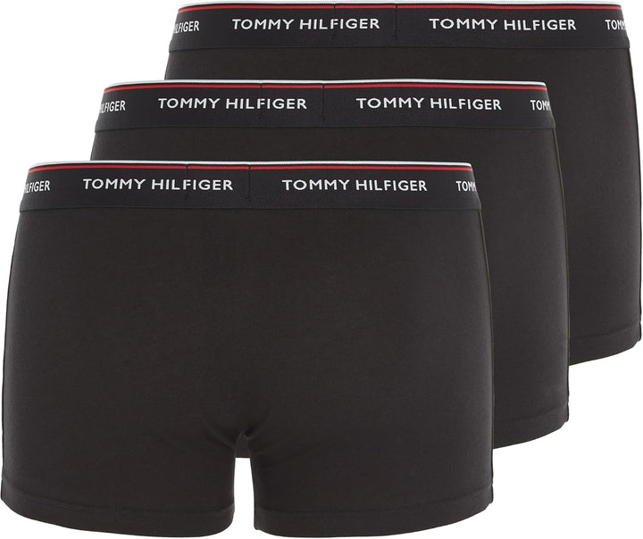 Tommy Hilfiger Herren Boxershorts (3er Pack) XL Schwarz (Black), XL Schwarz (Black)