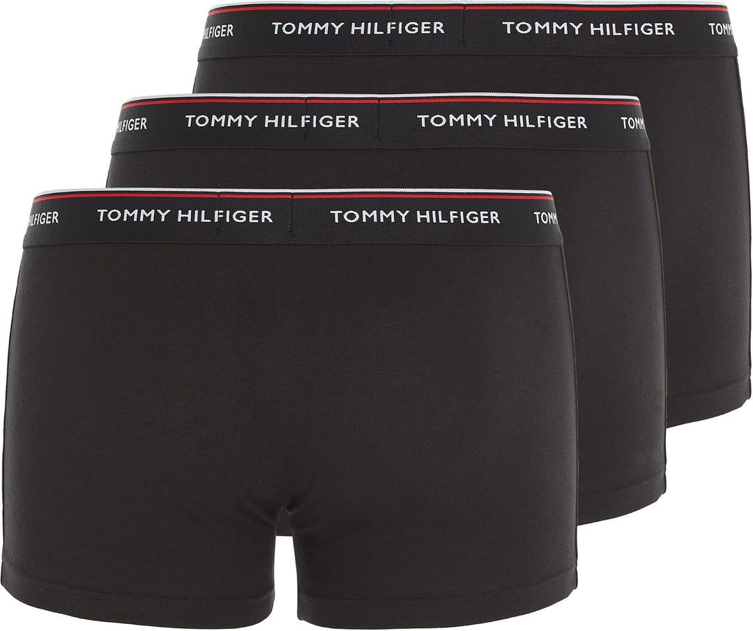 Tommy Hilfiger Herren Boxershorts (3er Pack) M Schwarz (Black), M Schwarz (Black)