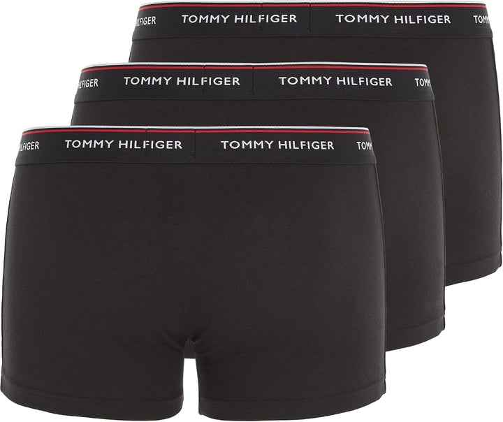 Tommy Hilfiger Herren Boxershorts (3er Pack) M Schwarz (Black), M Schwarz (Black)