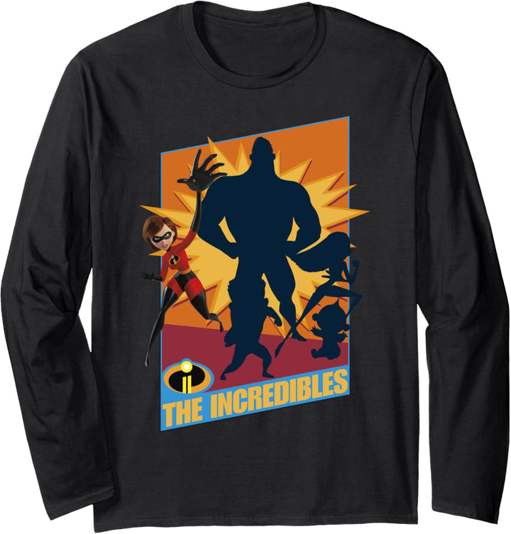 Disney Pixar Incredibles Helen Poster Langarmshirt