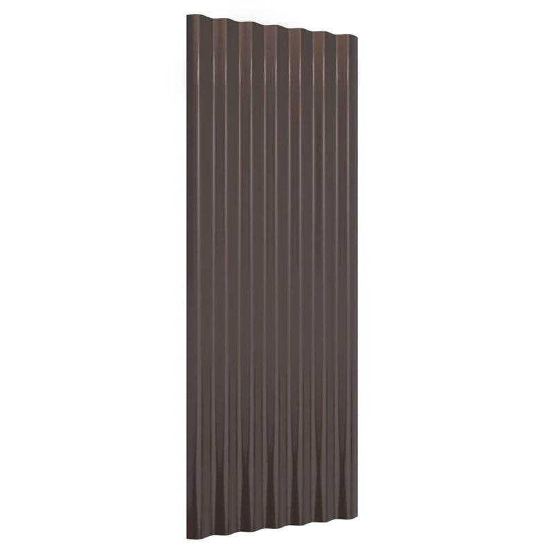 Yolola Trapezblech 12 x Dachbleche Trapezblech Trapezbleche Profilblech Wellblechdach 100 x 36 cm Tr