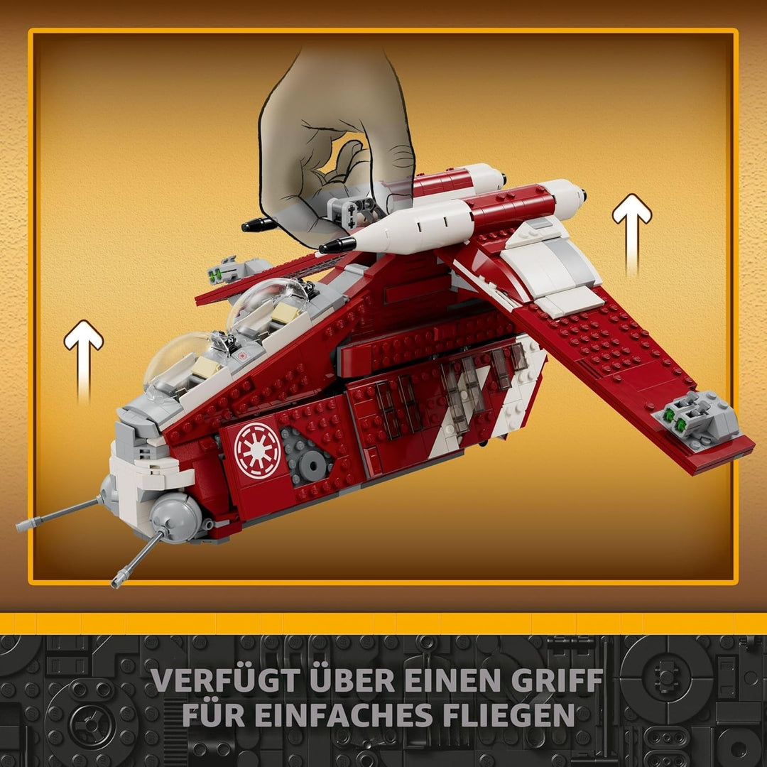 LEGO Star Wars - The Clone Wars Coruscant Guard Gunship 75354 - Star Wars Spielzeug zum Zusammenbaue