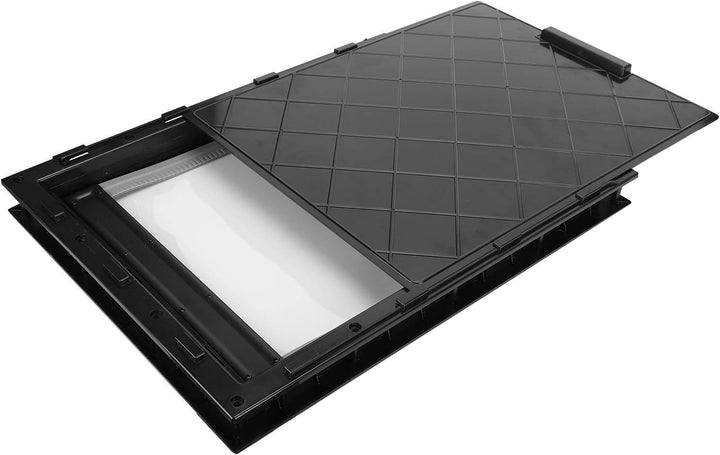 Hundeluke, Grosse Hundeklappe, Abnehmbare Installation Haustiertüre Eingebauter Magnet für Innen- od