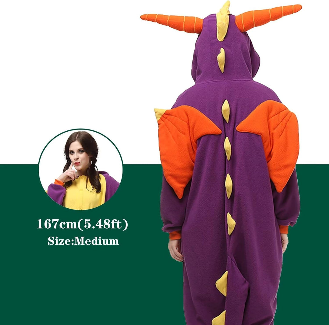 LBJR Unisex Tieroutfit Tierkostüme Schlafanzug Erwachsene Kigurumi Tier Sleepsuit Cosplay Kostüme Py