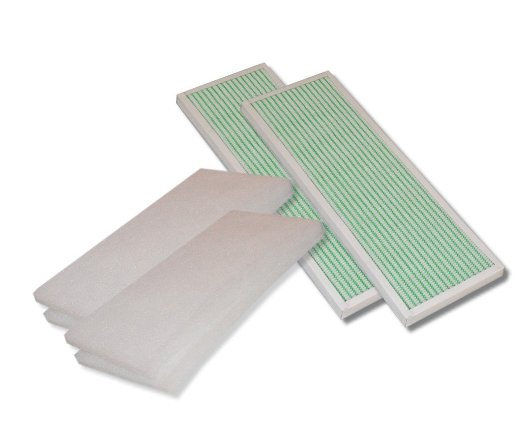 baselines alternativ Filterset Wolf CWL 300/400 mit Bypass 10 x G4 Matte,3 x F6 Pollenfilter Lüftung