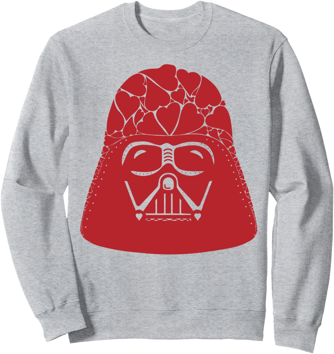 Star Wars Valentine's Day Darth Vader Heart Fill Sweatshirt