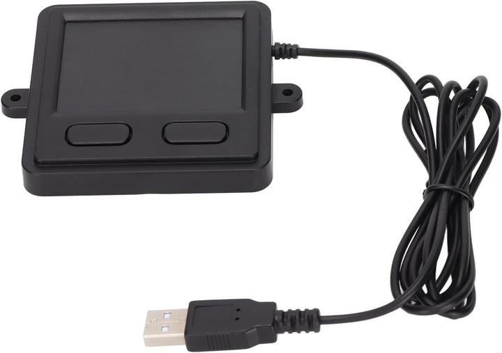Keenso Maus Touchpad USB Wired Embedded Compact Size 2 Tasten 2 Tasten Touch Pad für, Tragbares Trac