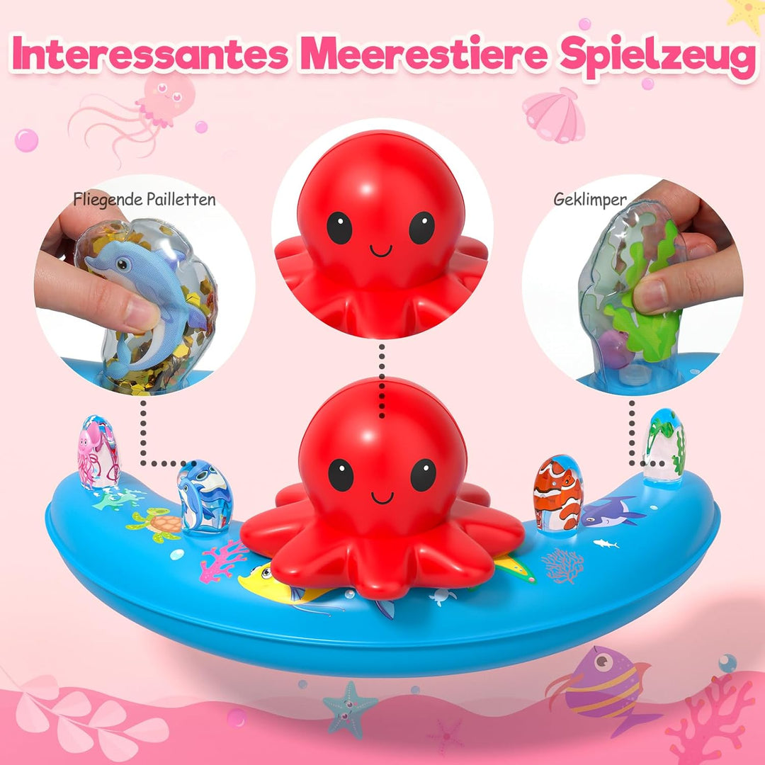 Sunrad Schwimmring Baby mit UPF50+ Sonnendach,Baby Schwimmring ab 6-36 Monate Schwimmhilfe Kinder mi