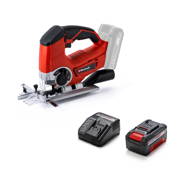 Einhell Akku-Stichsäge TE-JS 18 Li Power X-Change (Li-Ion, 18 V, max. 80 mm Schnitttiefe, 4-Stufen P