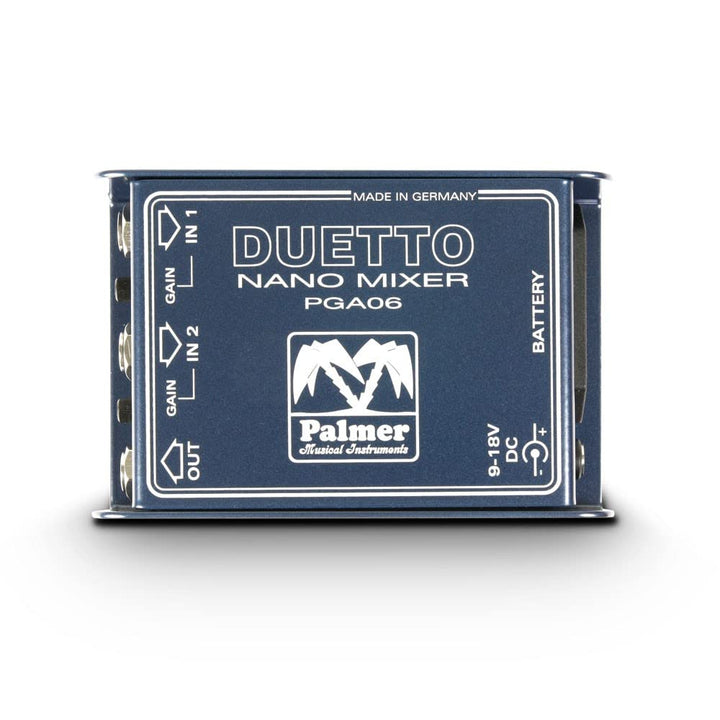 Palmer DUETTO Gitarren und Line Summierer