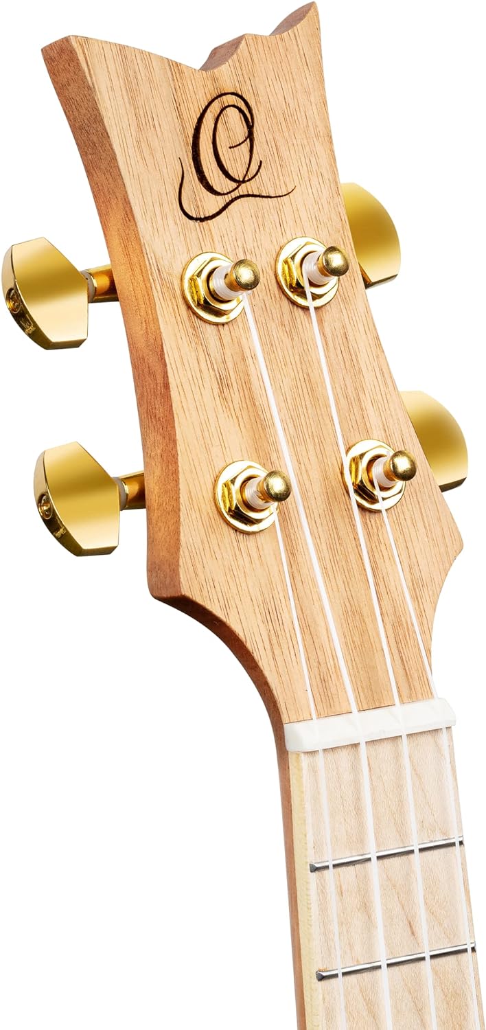 Ortega Guitars Design Konzert Ukulele - Art Series - Fichte/Catalpa - Mystic India (RUAR-MI)