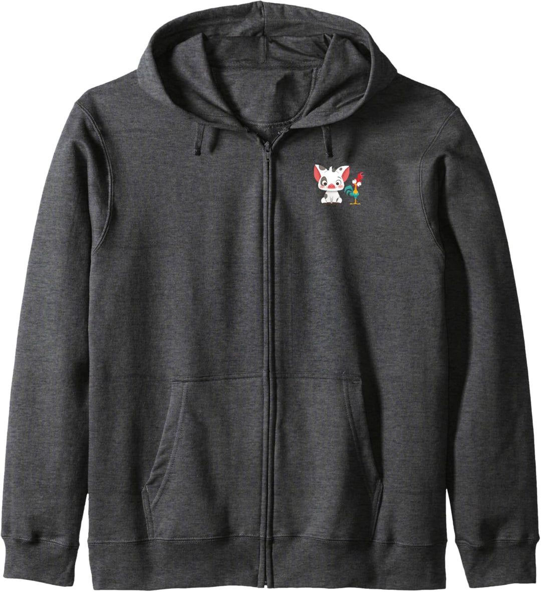 Disney Moana Pua And Hei Hei Cartoony Kapuzenjacke