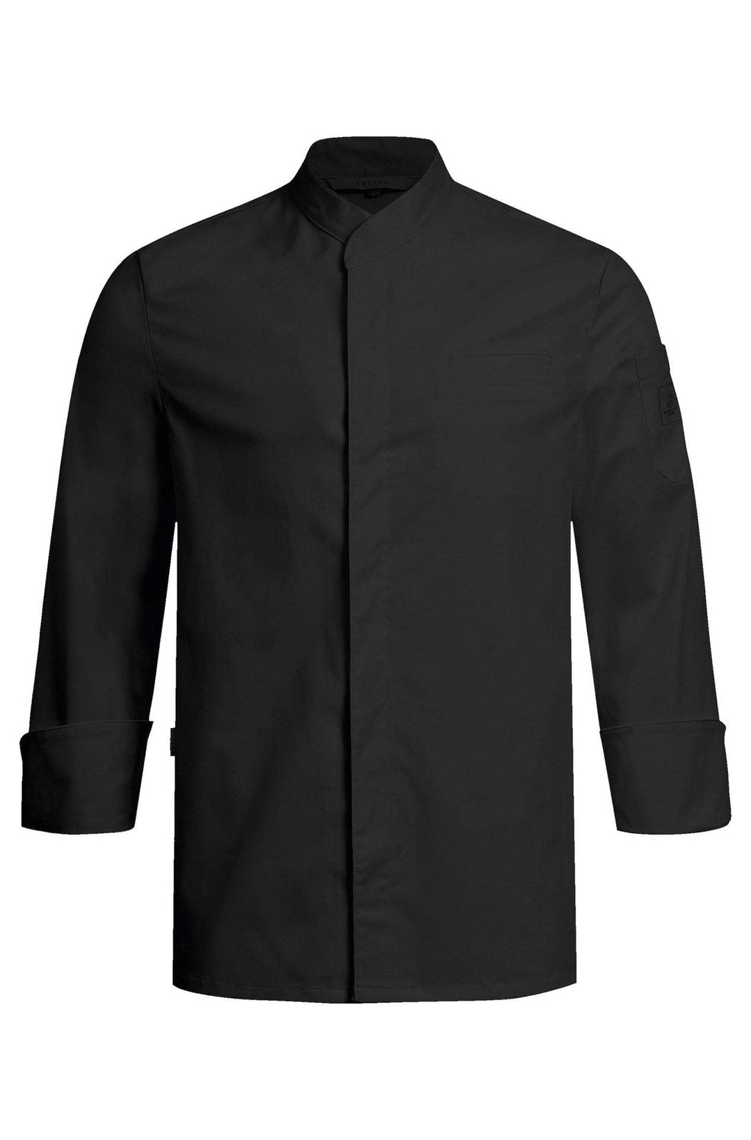 GREIFF Grösse XL gastro moda Herren Cuisine Premium Kochjacke Regular Fit Schwarz Modell 5569
