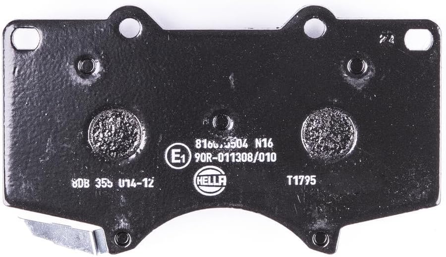 HELLA PAGID 8DB 355 014-121 Bremsbelagsatz - T1795 - Dicke/Stärke: 17mm - Bremssystem: Sumitomo - fü