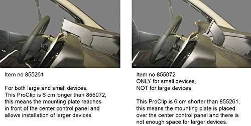 Brodit | ProClip Fahrzeughalter 855261 | Made IN Sweden | Mittelbefestigung | für linkslenkende Fahr