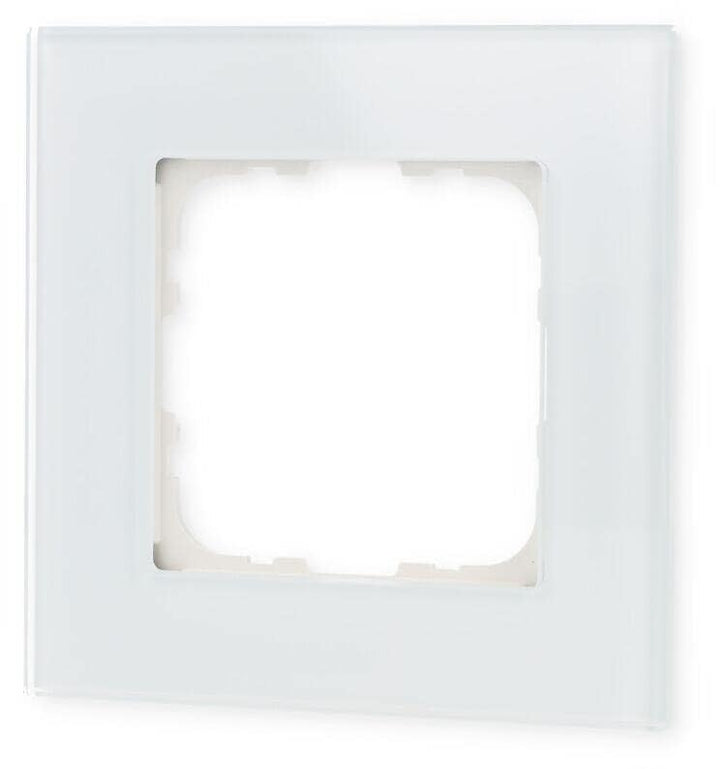 Glasrahmen für 55 mm Programme 1-fach,ws MDT BE-GTR1W.01