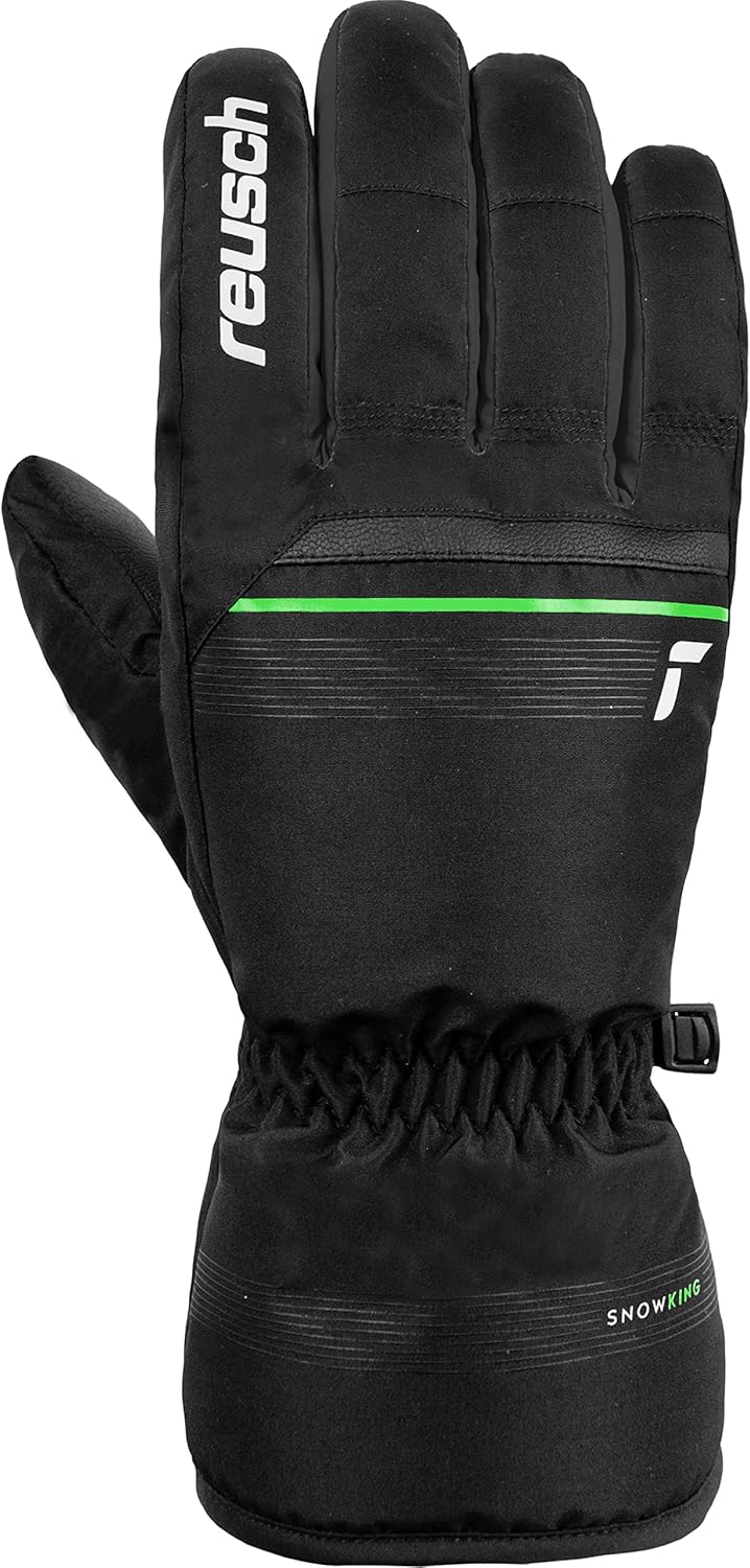 Reusch Herren Snow King Garantiert Winddichte und Extra Atmungsaktive Skihandschuhe Softshellhandsch