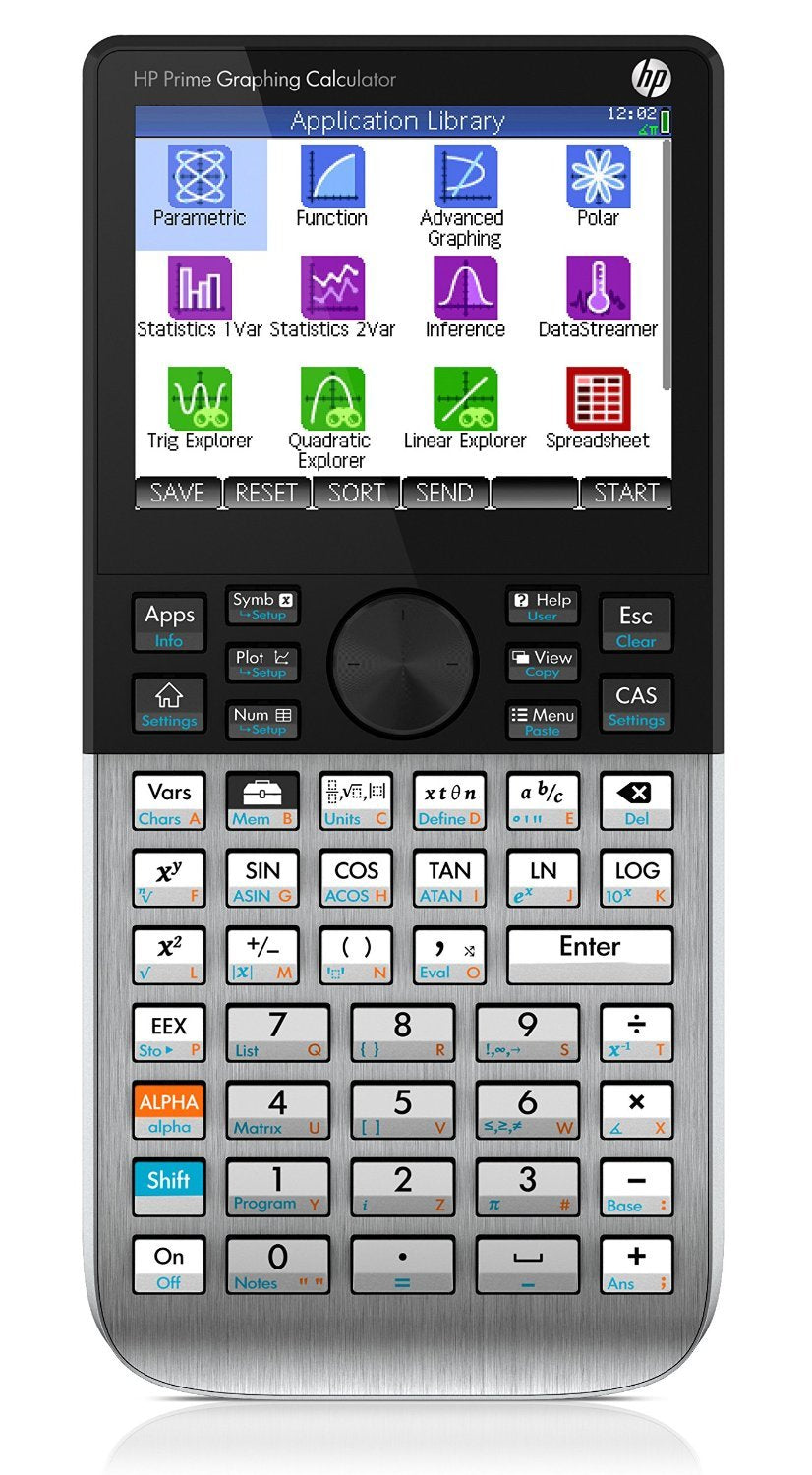 HP-Prime von Hewlett Packard/CAS/Algebraisch/UPN/Touch-Color-Display/USB/Kabel HP Prime, HP Prime