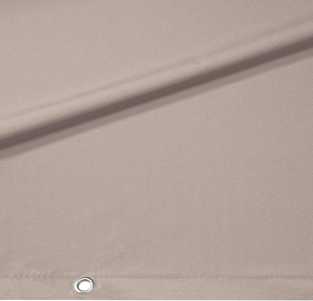 CelinaSun Sichtschutz Balkon 0,75 x 3 m Taupe PES Balkonbespannung mit Kabelbinder wasserabweisend B