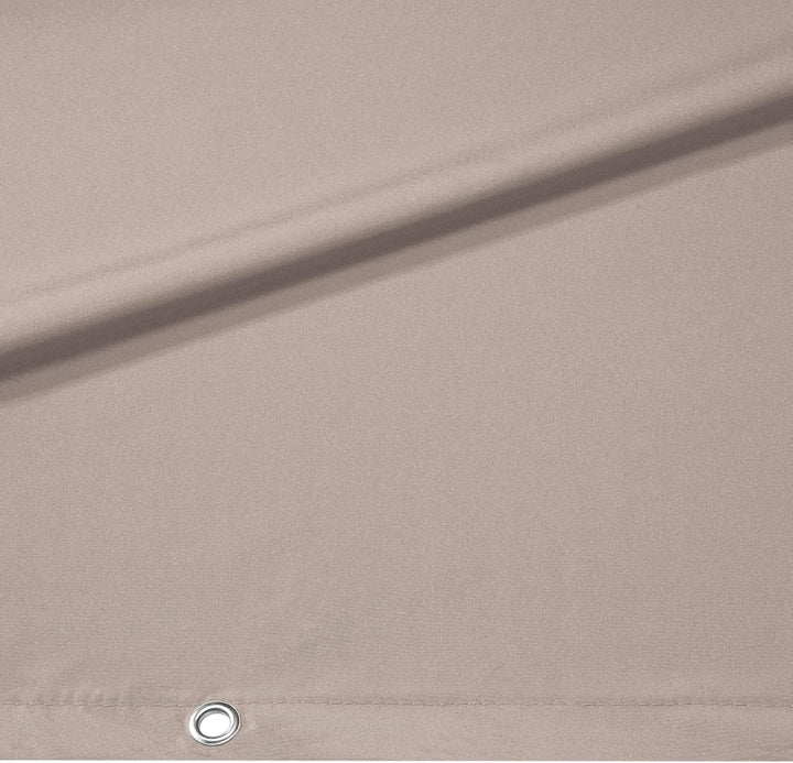 CelinaSun Sichtschutz Balkon 0,75 x 3 m Taupe PES Balkonbespannung mit Kabelbinder wasserabweisend B