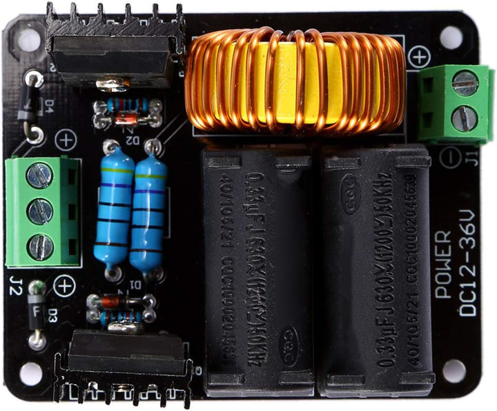 12-36 V Hochspannungs-ZVS-Tesla-Spulentreiberplatine und Zündspulen-Flyback-Treiber für Sgtc/Marx-Ge