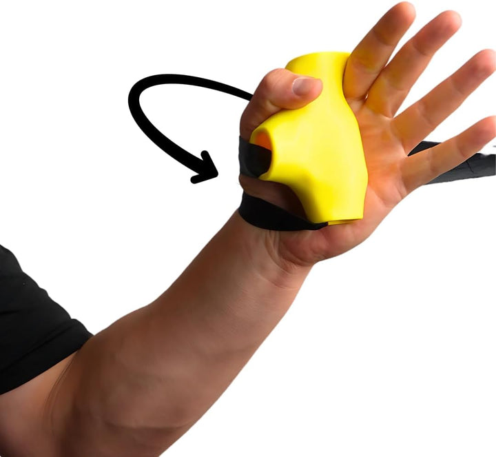 Armwrestling Trainingsgurt T-Handle + Referee Strap | vielseitiger Hand- und Unterarmtrainer für Arm