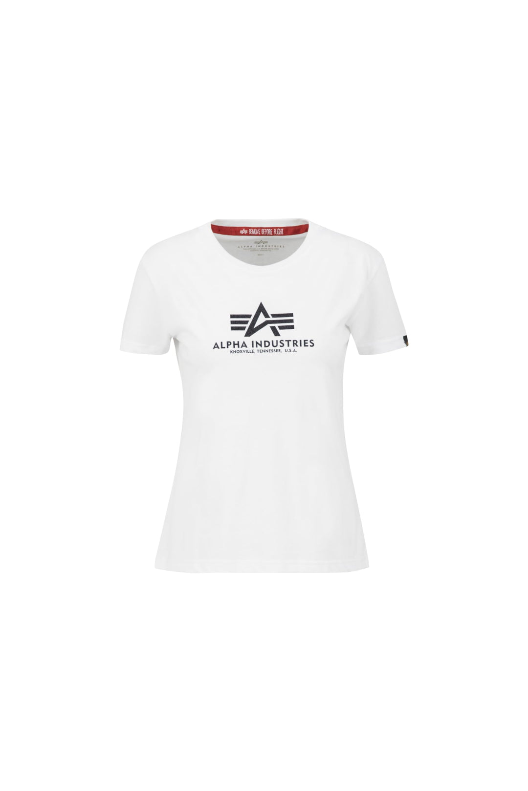 ALPHA INDUSTRIES Damen New Basic T G Wmn T-Shirt S Weiss, S Weiss