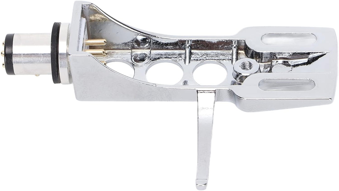 Annadue Phono Headshell mit Anschlussdrähten,Universal Ersatz LP Plattenspieler Phono Headshell Moun