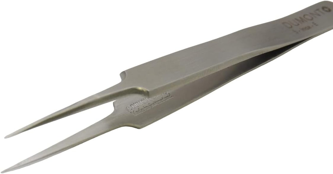 Dumont - Präzisions-Uhrenpinzette, mechanische Präzision, Schmuck - Inox02 Polierte Oberfläche - Her